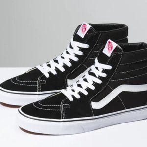 Vans Sk-8 Hi Sneaker in Black